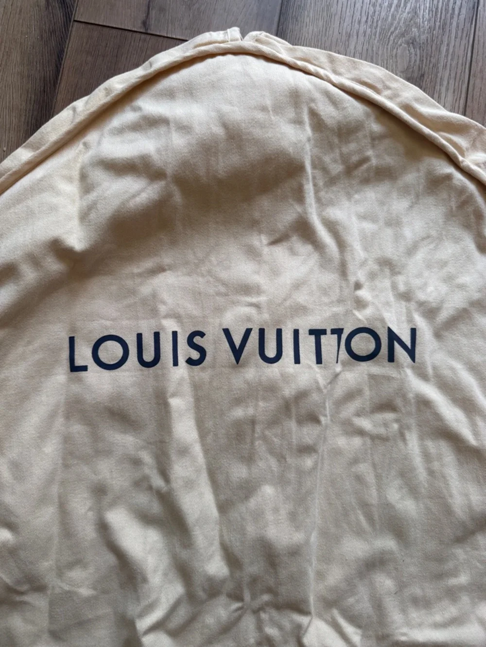 Louis Vuitton Cream Garment Cover